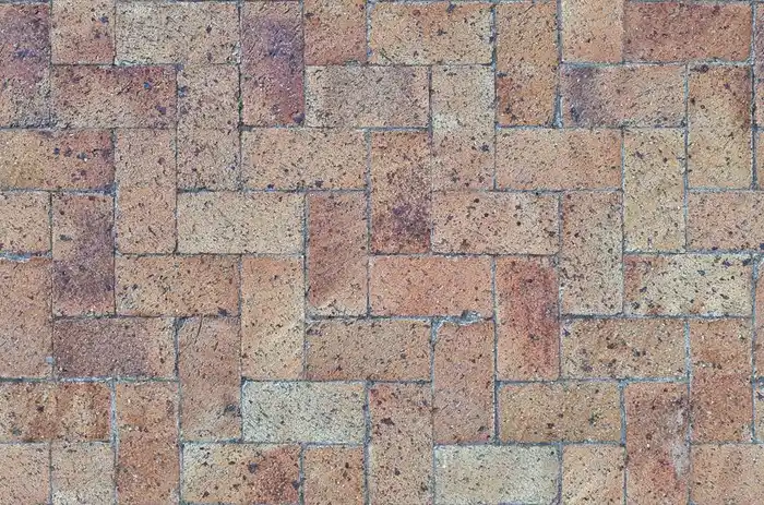 Herringbone block paving driveway at a Swindon home
