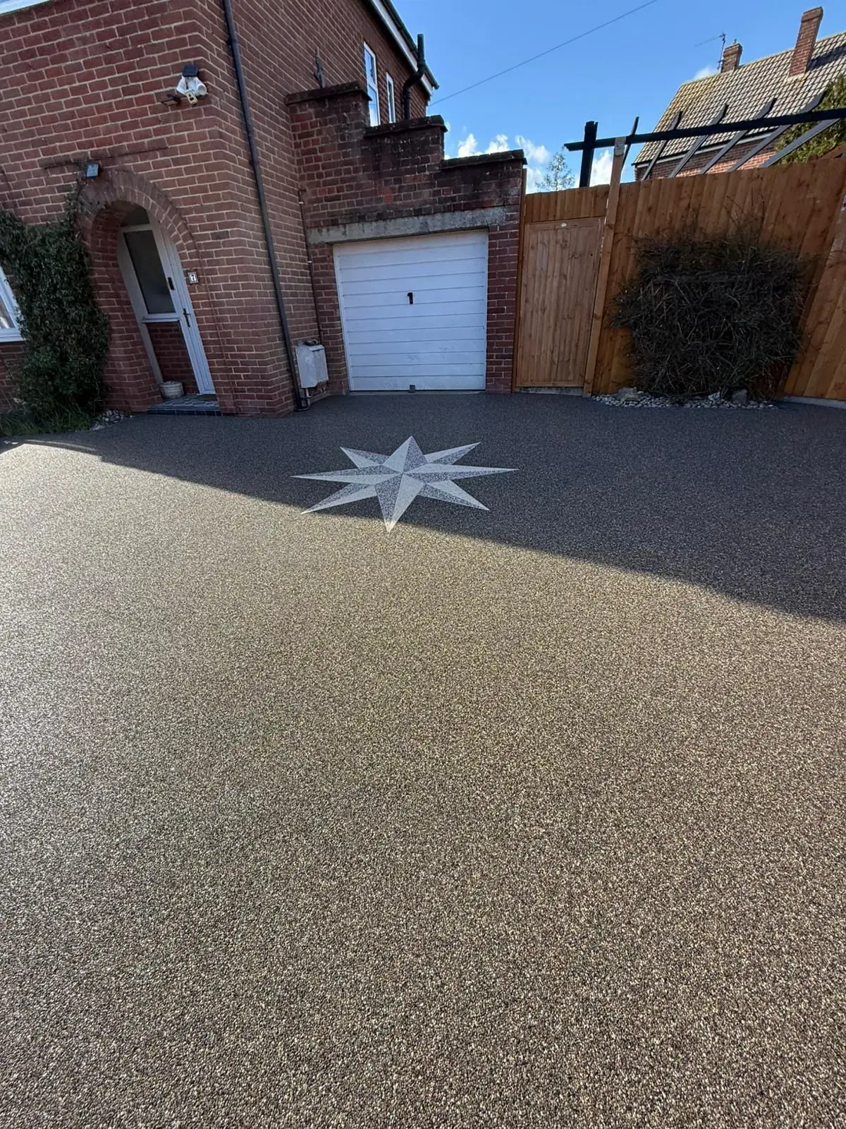 Mixed / Feature Design resin bound surface example in Swindon